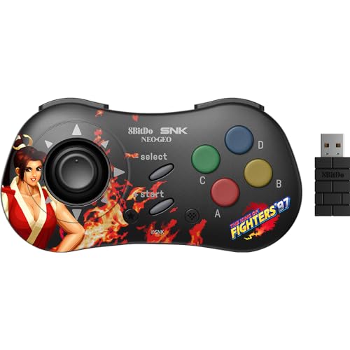 【ネオジオミニ/Android(9.0以上)/PC対応】8BitDo NEOGEO Wireless Controller Mai Shiranui [Android]