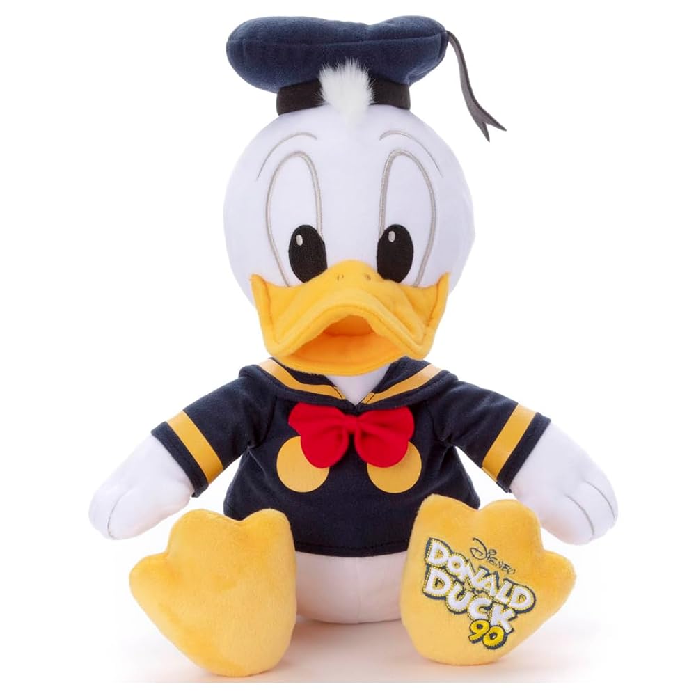 ディズニーキャラクター DONALD DUCK 90 ぬいぐるみM ドナルドダック ぬいぐるみ高さ約32cm