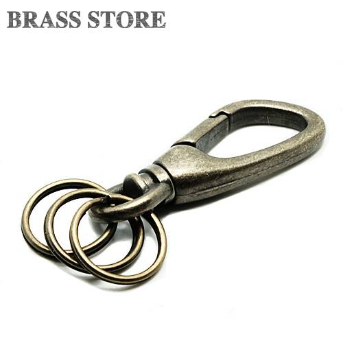 BRASS STORE ブラスストア / ナスカン キーホルダー(アンティーク)/ カラビナ ブラス 強い メンズ レディース 小物 雑貨 鍵 収納 銀 二重リング ダブルリング キーフック キーチェーン BRASS STORE ブラスストア / ナスカン キーホルダー(アンティーク)/ カラビナ ブラス 強い メンズ レディース 小物 雑貨 鍵 収納 銀 二重リング ダブルリング キーフック キーチェーン