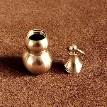BRASS STORE ブラスストア / 真鍮 ひょうたん キーホルダー(キャップ取り外し可能) / ゴールド 瓢箪 キーリング ネックレス アメカジ ペイユー 動物 ブラス ペンダント トップ 雑貨 ビンテージ