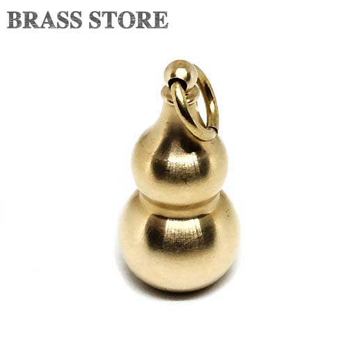 BRASS STORE ブラスストア / 真鍮 ひょうたん キーホルダー（キャップ取り外し可能） / ゴールド 瓢箪 キーリング ネックレス アメカジ ペイユー 動物 ブラス ペンダント トップ 雑貨 ビンテージ