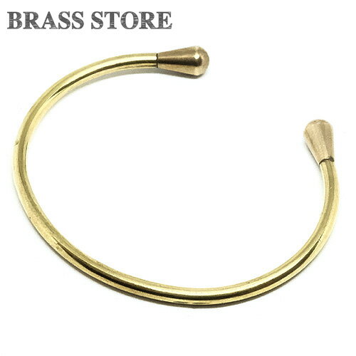 BRASS STORE ブラスストア /真鍮製 ドロップヘッド ブレスレット（Sサイズ） / ブレスレット メンズ レディース ブラス アクセ brass store インディアンジュエリー アンクレット