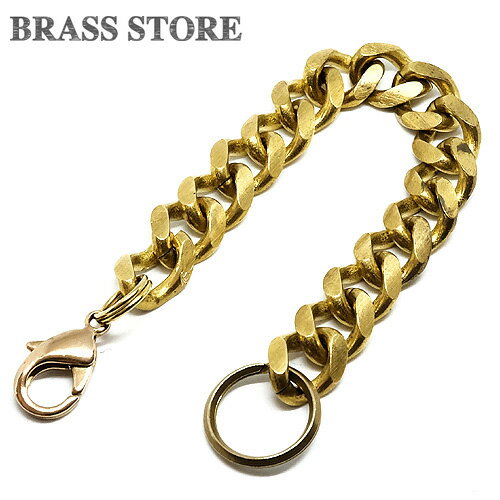 BRASS STORE ブラスストア / 真鍮 喜平チェーン ブレスレット(Lサイズ)/ ブラス カニカン バングル 腕輪 レディース アクセサリー 小豆 二重...