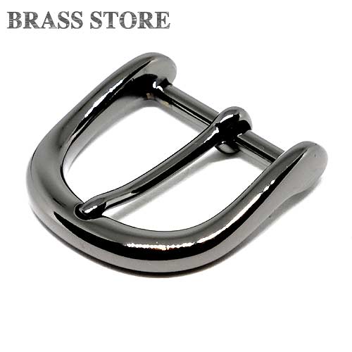 BRASS STORE ブラスストア / レザーベルト用バックル （ ダークグレー ベルト幅30mm ） / 美錠 尾錠 ギャリソン ハーネスベルト カスタ..