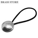 BRASS STORE ブラスストア /ドイツ 1マルク 鷲(燻し無し)23mm / 硬貨 外国 バングル ビンテージ メンズ レディース 髪留め シルバー ゴ...