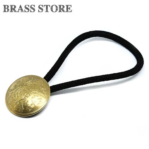 BRASS STORE ブラスストア / 日本 50銭黄銅貨 コインコンチョブレスレット(鳳凰)22mm / 硬貨 外国 バグル ビンテージ メンズ レディース...