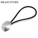 BRASS STORE ブラスストア / シンガポール 10セント コインコンチョブレスレット(タツノオトシゴ)19mm / 硬貨 外国 バングル ビンテージ メンズ レディース 髪留め シルバー ゴールド アンクレット 古銭 ループ(4)