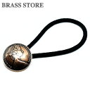 BRASS STORE ブラスストア /オーストラリア 2セント コインコンチョ ヘアゴム ブレスレット(女王エリザベス2世)20mm / 硬貨 外国 バングル...