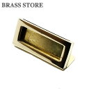 BRASS STORE ブラスストア / 真鍮 ネームプレート(Sサイズ)/ 札入れ ブラス 文房具 レストラン 店舗美品 卓上 結婚式 ブライダル グッズ ディスプレイ ゴールド
