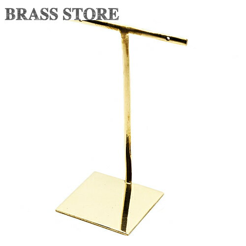 乐天商城 - BRASS STORE ブラスストア / 真鍮 イヤリング スタンド（ゴールド）/ ピアス ブラス 雑貨 手芸用品 パーツ 飾り ケース アクセサリー インテリア ブラス 店舗用品