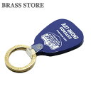 BRASS STORE ブラスストア / ラバー サドル キーリング(パープル LUCAS)アメリカ 企業 ノベルティ ゴム キーホルダー アメリカ製 USA ブラスストア 真鍮 ブラス(4)