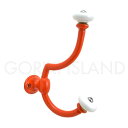 【在庫限り】 GORIKIISLAND フック コート CM OR≫ウォール 壁掛け フック バッグ コート タオル ハンガー 帽子 玄関 寝室 リビング 耐荷...