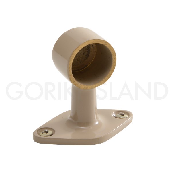 【在庫限り】 GORIKIISLAND ブラケット S 19 EG≫受け金具 ハンガーパイプ カーテンレール 手すり タオ..