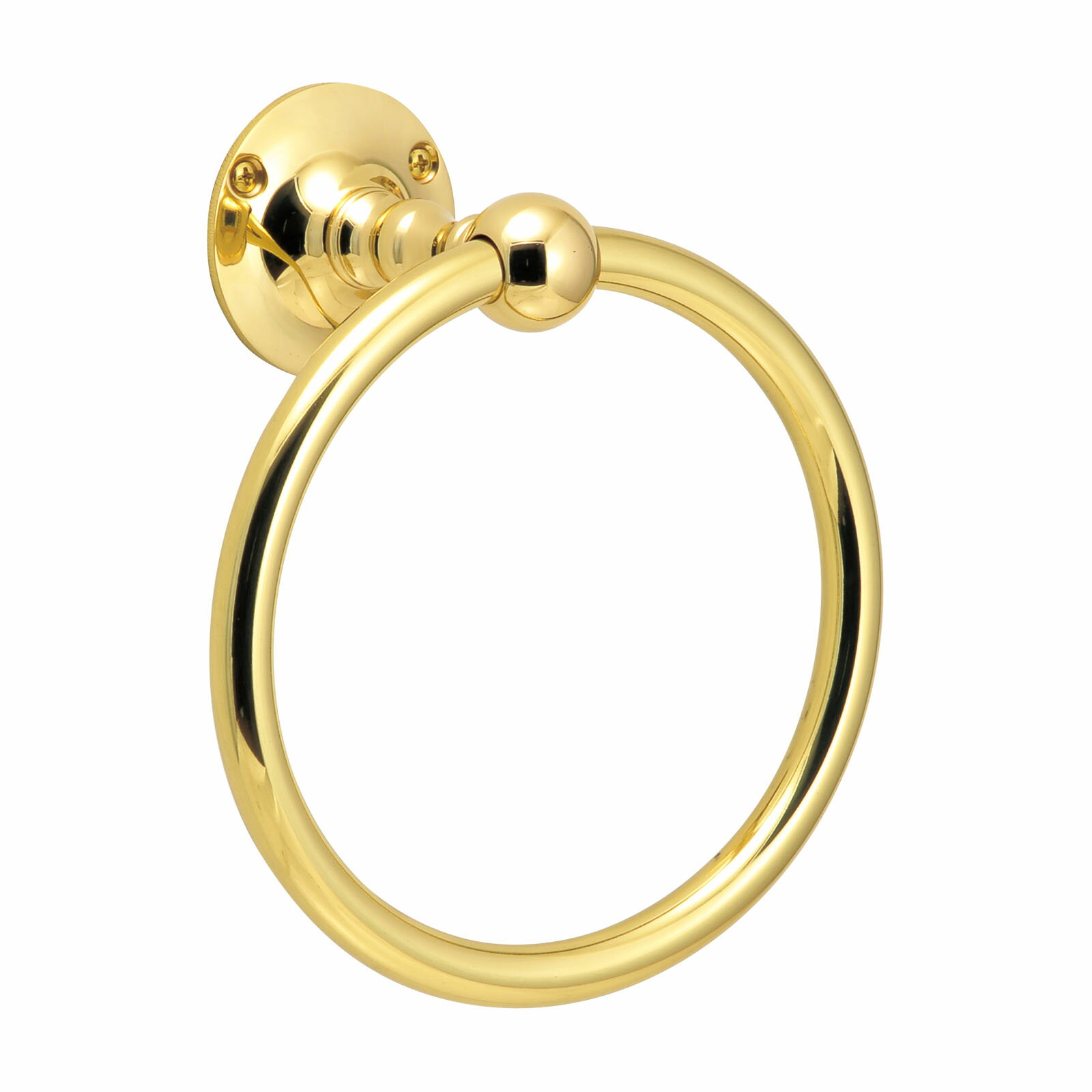 GORIKIISLAND タオルリング SB≫タオルハンガー タオル掛け ハンガーリング 内径13.5cm 真鍮製 壁付け おしゃれ シンプル モダン 高級 ビ...