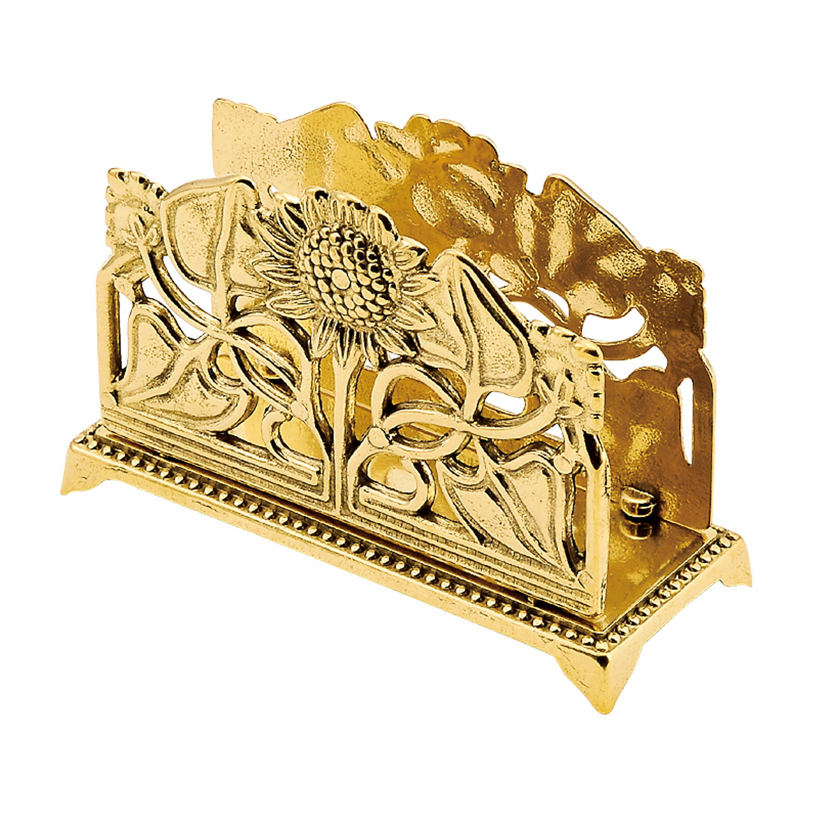 【在庫限り】 GORIKIISLAND カード立て サンフラワー≫カードスタンド ケース 卓上 名刺 ショップカード入れ ディスプレイ 収納 ウェルカムスペース...