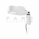 【在庫限り】 FARO BARCELONA INVITING LED White wall lamp≫壁面 壁掛け ウォールライト 室内照明 寝室 オフィス 間...