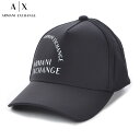 アルマーニエクスチェンジ A|X ARMANI EXCHANGE ベースボールキャップ 帽子 メンズ ブランド 954202 2F101 ブラック