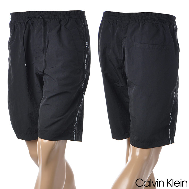 カルバン・クライン カルバンクライン ジーンズ CALVIN KLEIN JEANS ナイロンショートパンツ ハーフパンツ メンズ ブランド J30J320594 ブラック