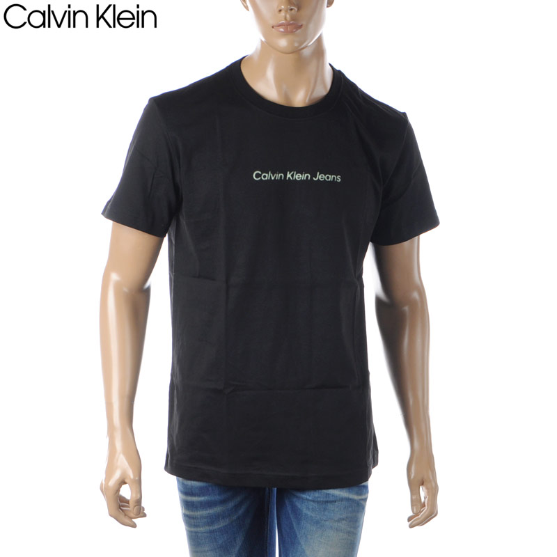 カルバン・クライン Tシャツ メンズ カルバンクライン CALVIN KLEIN JEANS Tシャツ メンズ クルーネック 半袖 J30J324646 2024春夏新作