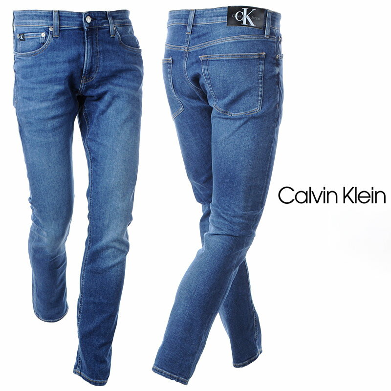 カルバンクライン CALVIN KLEIN JEANS ジーンズ デニム メンズ J30J323686 ウォッシュドブルー 2024春夏新作