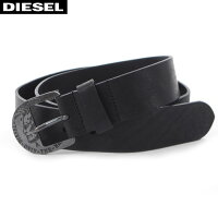 ディーゼル DIESEL レザーベルト メンズ B-SURE X05543 PR080 ブラック