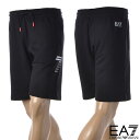 エンポリオアルマーニ EA7 EMPORIO ARMANI スウェットショートパンツ メンズ ブランド 3LPS54 PJEQZ ブラック