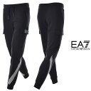 エンポリオアルマーニ EA7 EMPORIO ARMANI スウェットパンツ ジャージ メンズ ブランド 6LPP52 PJ9FZ ブラック