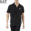 エンポリオアルマーニ EMPORIO ARMANI EA7 ポロシャツ メンズ 半袖 7M000125 AF13956 スポーツウェア 高機能 通気性 メッシュ ストレッチ VENTUS7 素材 人気 ブランド ロゴ スポーツ カジュアル ゴルフ 大きいサイズ 2025春夏新作 送料無料