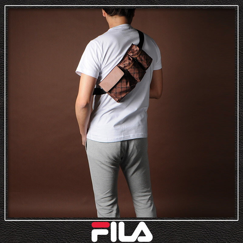 フィラ FILA ボディバッグ ウエストポーチ WAIST BAG NEW TWIST 685088 ブラウン