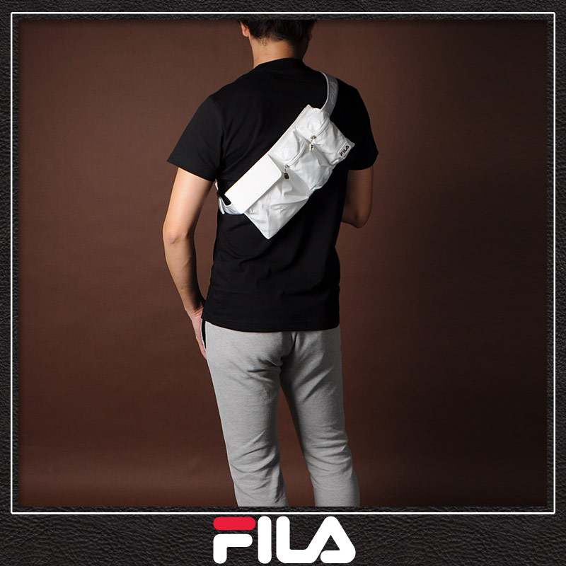 フィラ FILA ボディバッグ ウエストポーチ WAIST BAG NEW TWIST 685089 ホワイト