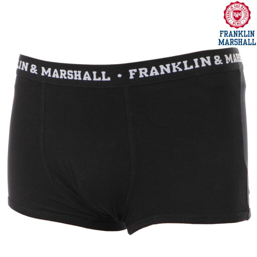 FRANKLIN&MARSHALL フランクリンマーシャル ボクサーパンツ メンズ 下着 インナー パンツ アンダーウェア ブランド 前開き ブラック 黒 UWUA9076 コットン 男性用 肌着 FRANKLIN&MARSHALL フランクリンマーシャル ボクサーパンツ メンズ 下着 インナー パンツ アンダーウェア ブランド 前開き ブラック 黒 UWUA9076 コットン 男性用 肌着