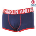 FRANKLIN&MARSHALL フランクリンマーシャル ボクサーパンツ メンズ ネイビー 下着 インナー アンダーウェア 男性 彼氏 プレゼント ギフト