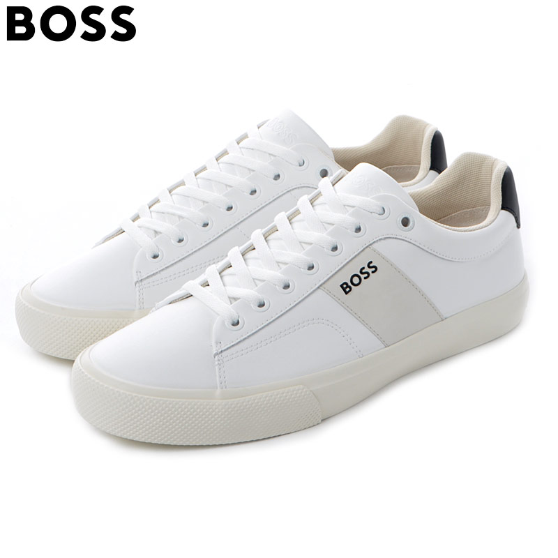 ヒューゴボス HUGO BOSS スニーカー メンズ 50512366 10249168 ローカット ホワイト 2024春夏新作