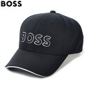 ヒューゴボス HUGO BOSS キャップ 帽子 メンズ 50496291 10248839 ブラック 2024春夏新作