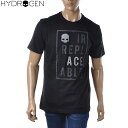 nChQ HYDROGEN N[lbNTVc  Y uh IRREPLACEABLE COTTON TEE T00522 ubN