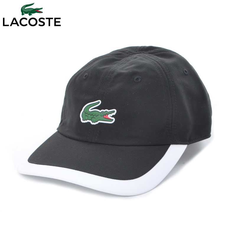 ラコステ ラコステ LACOSTE ベースボールキャップ 帽子 メンズ ブランド RK5398 ブラック