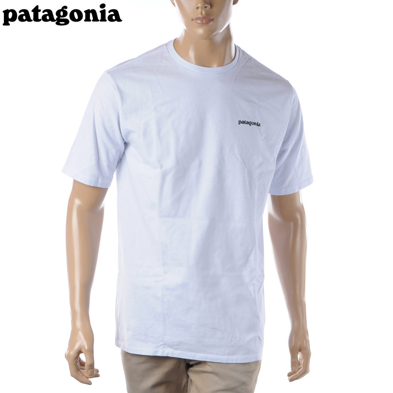 パタゴニア PATAGONIA Tシャツ メンズ ブランド クルーネック 38504 MEN’S P-6 LOGO RESPONSIBILI-TEE メンズ P-6ロゴ レスポンシビリティー ホワイト 2023春夏新作
