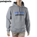 パタゴニア PATAGONIA プルオーバーパーカー メンズ ブランド スウェット 39622 P-6 LOGO UPRISAL HOODY P-6ロゴ アップライザル フーディ グレー