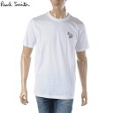 ポールスミス PAUL SMITH Tシャツ メンズ ブランド クルーネック 半袖 M2R 011R KP3824 ホワイト