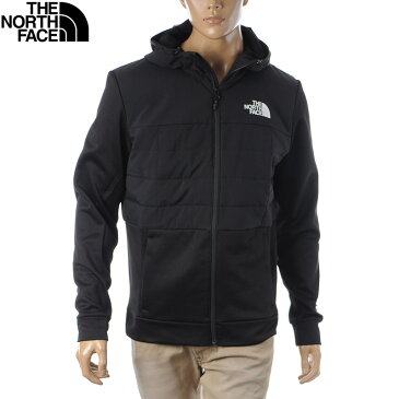 ザ ノースフェイス THE NORTH FACE ジップアップパーカー メンズ スウェット MEN’S MA HYBRID INSULATED JACKET NF0A5IBU ブラック