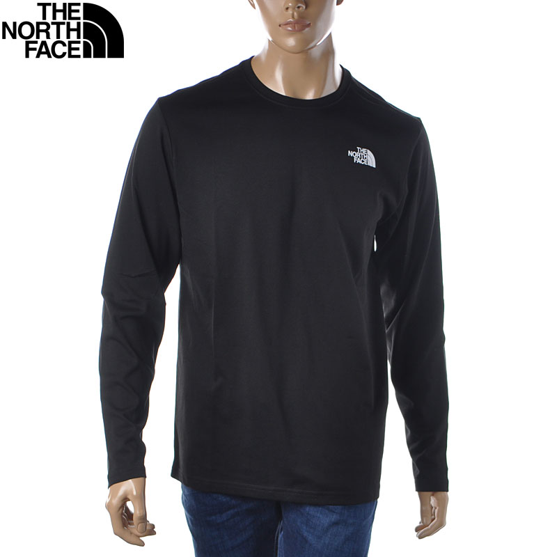 楽天BRAVASザ ノースフェイス THE NORTH FACE クルーネックTシャツ メンズ ブランド 長袖 ロンT NF0A493L MEN’S L/S RED BOX TEE ブラック