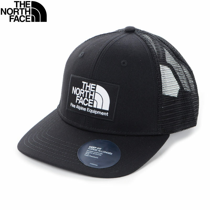 ザ ノースフェイス THE NORTH FACE キャップ 帽子 メンズ ブランド DEEP FIT MUDDER TRUCKER NF0A5FX8 ブラック