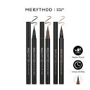 リールタトゥー ブラシペンライナー 3色 REELTATTOO BRUSH PEN LINER 韓国コスメ アイライナー リキッドアイライナー ウォータープルーフ 落ちない ブラック アイメイク ポイントメイク