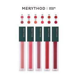 【MERYTHOD公式】リールタトゥー ベルベットティント 11色 REELTATTOO VELVET TINT マットリップ 唇 ティント リップスティック リップペンシル 韓国コスメ