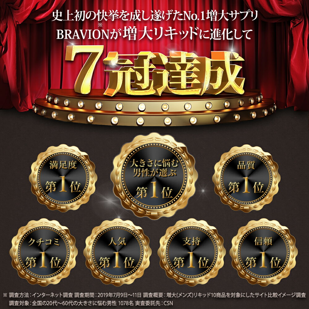 最新品好評 BRAVION S. & BRAVION Liquid (ブラビオンエス&ブラビオンリキッド)増大サプリ 増大リキッドクリーム 公式通販 1箱1本 1ヶ月分 国内GMP工場製 シトルリン アルギニン 飲む&塗るブラビオン豪華セット:BRAVION公式通販 人気通販