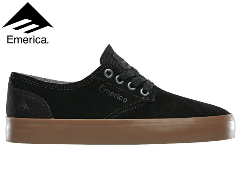 楽天BRAYZエメリカ Emerica THE ROMERO LACED YOUTH レオ ロメロ ユース 日本正規品 SIZE サイズ 964 SK8 スケート シューズ 6302000015 スケボー スニーカー 靴 SKATE キッズ 子供用 子ども 子供 シグネイチャーモデル 19cm 20cm 21cm 黒 BLACK