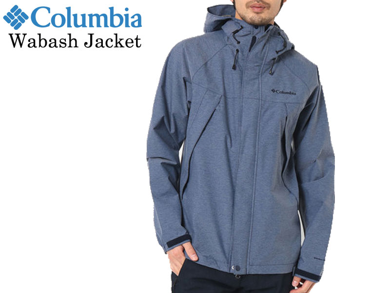 コロンビア ウィンドブレーカー メンズ 【送料無料】 Columbia コロンビア ワバシュジャケット Wabash Jacket マウンテンパーカー オムニテック ウィンドブレーカー アウトドア ジャケット PM5647 ワバシュ ワバッシュ タウンユース