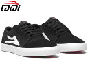 LAKAI LIMITED FOOTWEAR ラカイ リミテッド フットウェア シューズ 靴 スニーカー スケートシューズ スケシュKS219-0227 GRIFFIN KIDS BLACK WHITE SUEDE スケボー スエード グリフィン 子供 キッズ 19cm 20cm 24cm