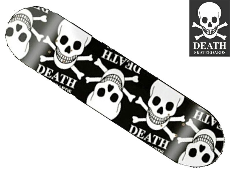 13mind DEATH デス ALTERNATE SKULL スカル 正規品 デッキ8インチ チーム デッキ 板 黒 ブラック 8.0 8 スケボー SKATE 大人 男の子 男 初心者 中学生 高校生 ブランド スケートボード 北海道送料無料