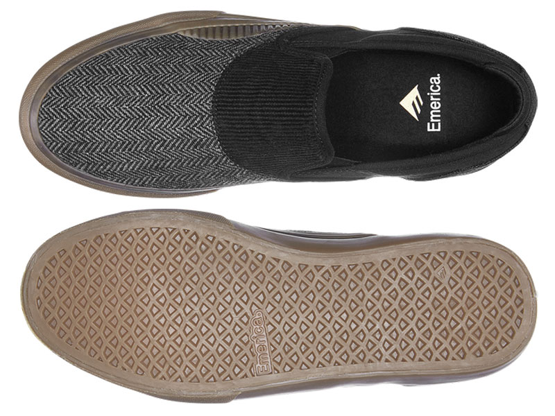 EMERICA エメリカ 靴 シューズ スニーカー スケートボードシューズ スケートシューズ スケシュー SKATE スケボー スニーカー SLIP-ON SLIPON メンズ スリップ オン スリッポン 26.5cm 6101000111 968 WINO G6 SLIP-ON